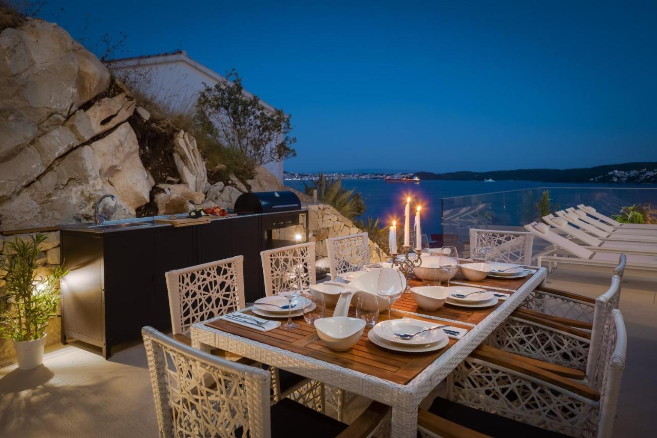 Villa Adria View With Heated Pool I Trogir Extérieur photo