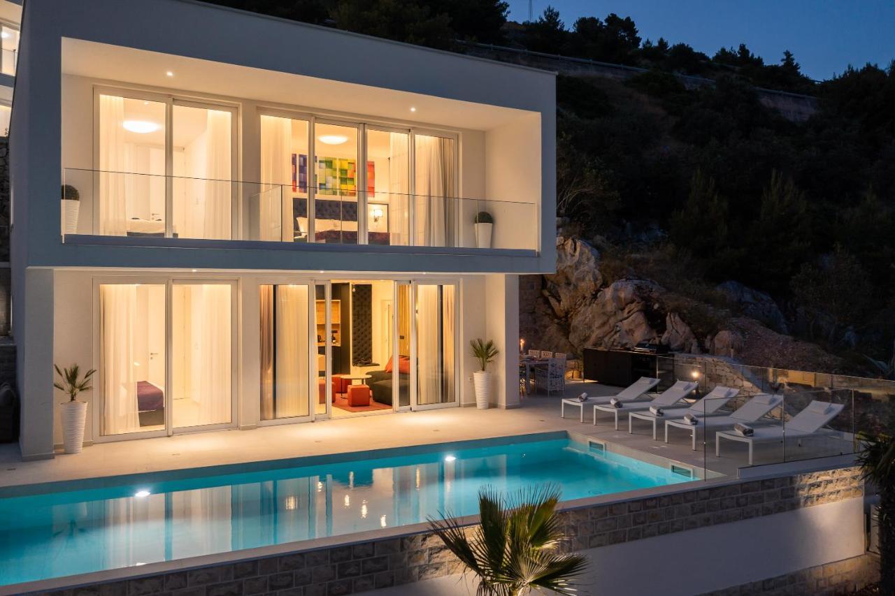 Villa Adria View With Heated Pool I Trogir Extérieur photo