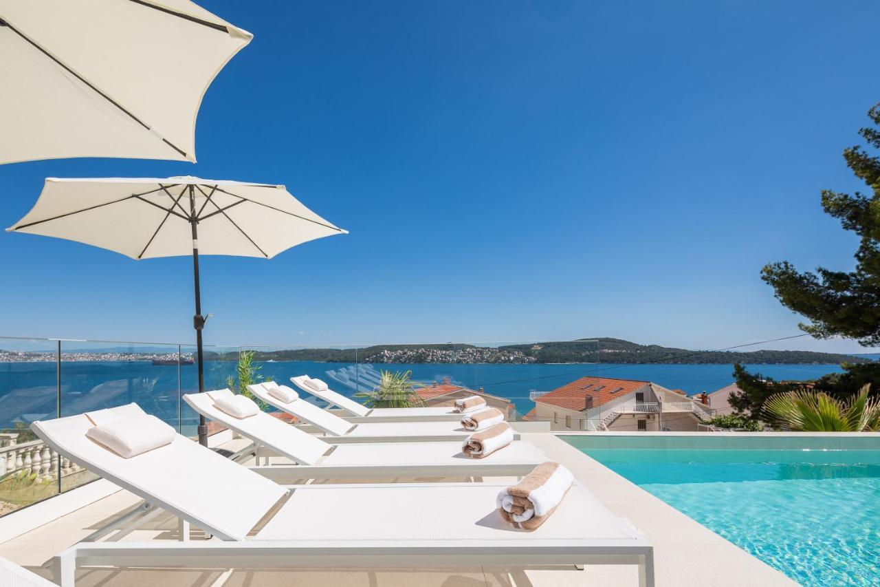 Villa Adria View With Heated Pool I Trogir Extérieur photo