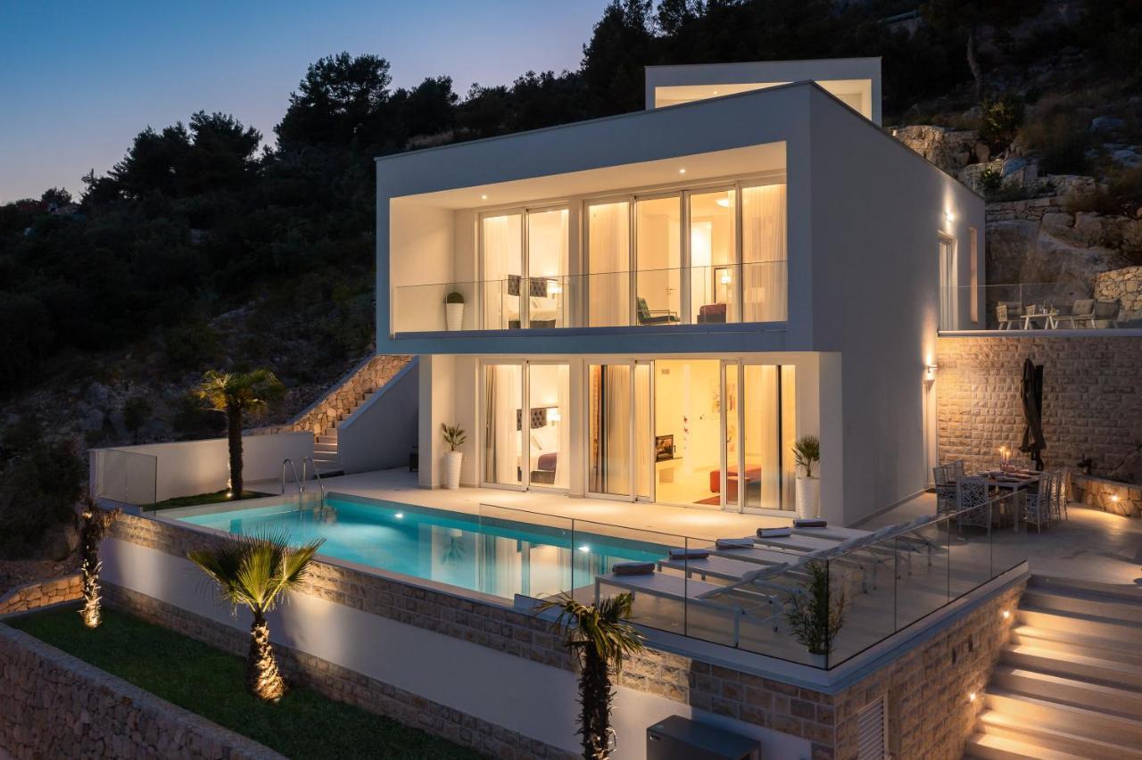 Villa Adria View With Heated Pool I Trogir Extérieur photo