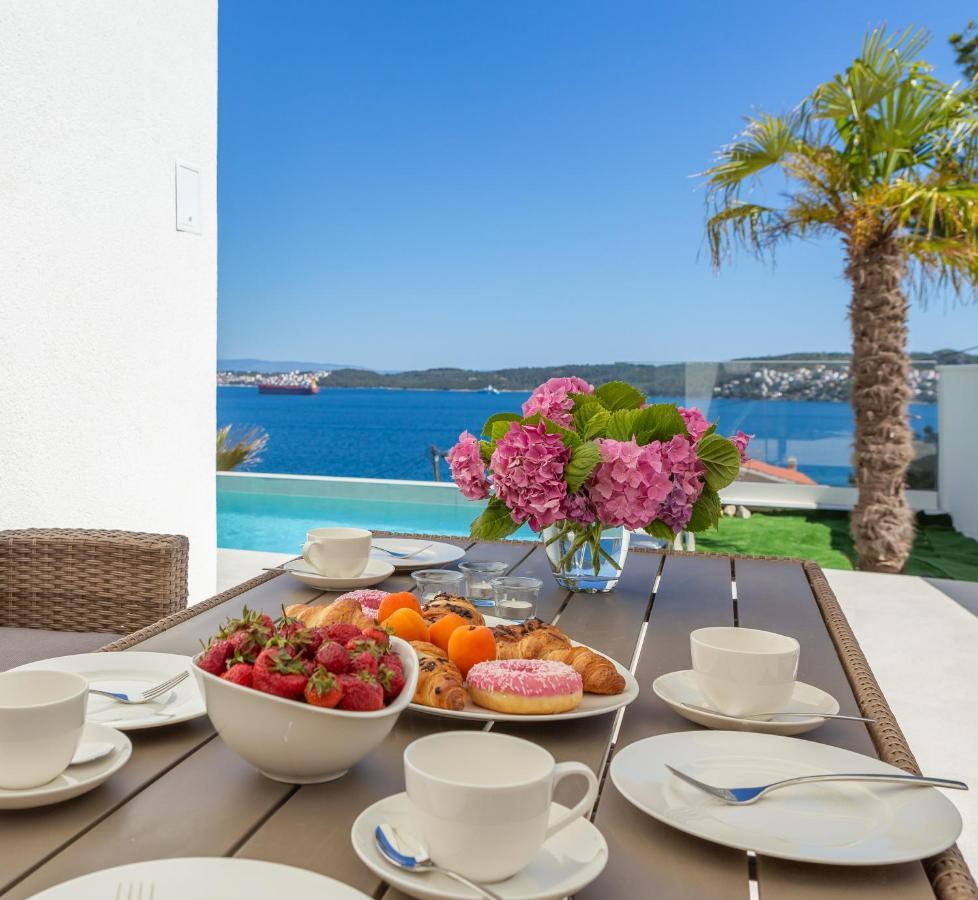 Villa Adria View With Heated Pool I Trogir Extérieur photo